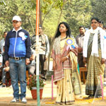 Flag Hoisting by Chief Guest